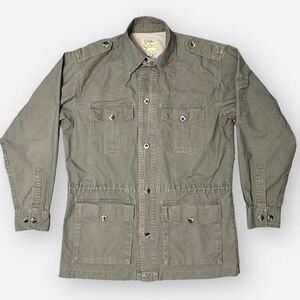 Cabela’s Safari Utility Overshirt Heavyweight Cotton 4 Pocket Olive Men’s M